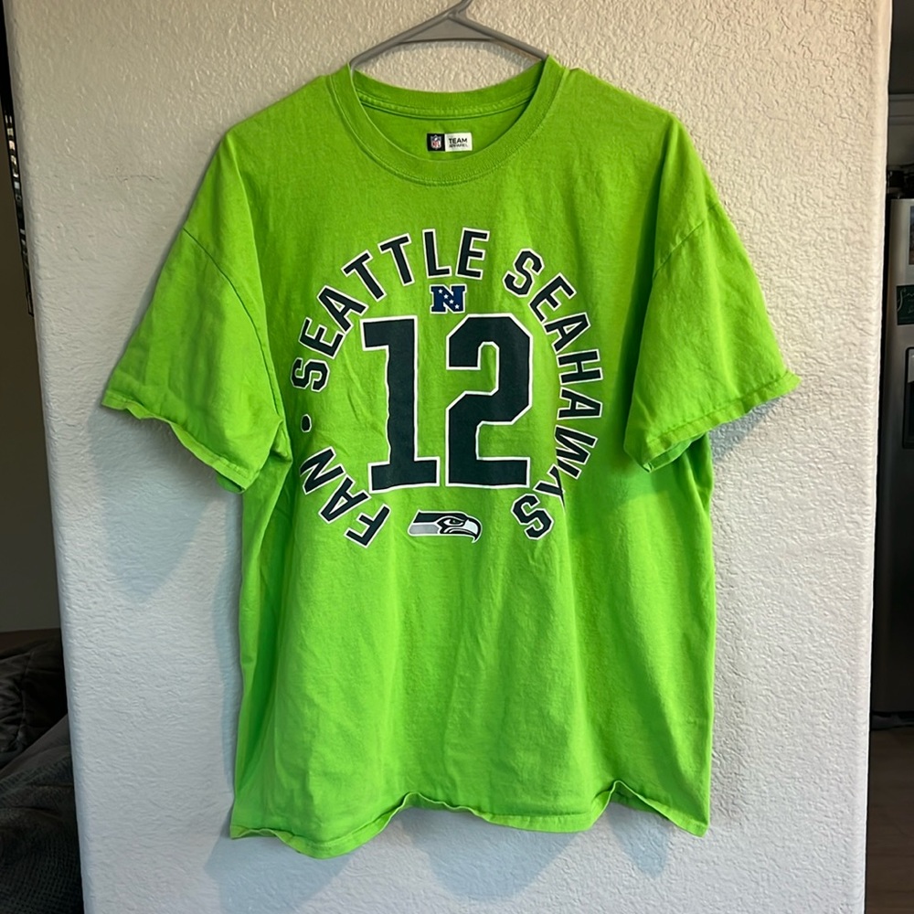 Seattle Seahawks NFL Football short sleeve tshirt 12th fan